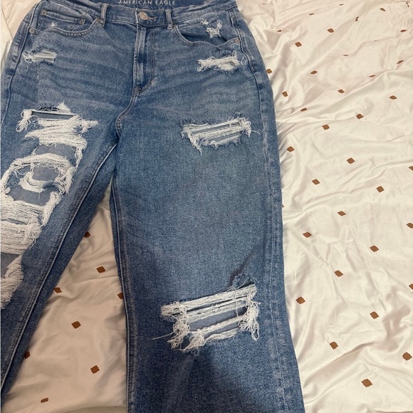 American Eagle Highest Rise 90s Boyfriend Jeans Size 12 - Picture 5 of 12